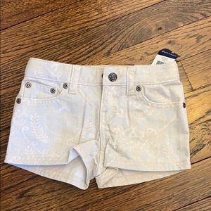 Denim Ralph Lauren shorts for girl NWT
